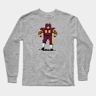 16-Bit Football - Washington Long Sleeve T-Shirt